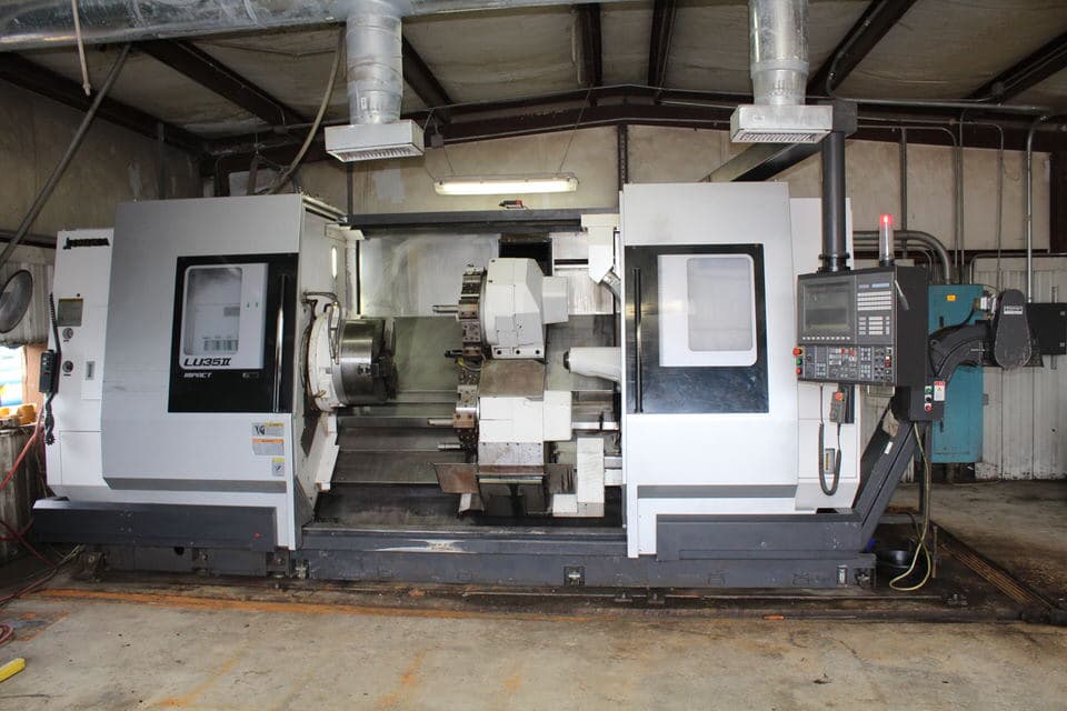 Late Model Okuma CNC Dual Turret Pipe Threading Lathes auction in Houston, TX