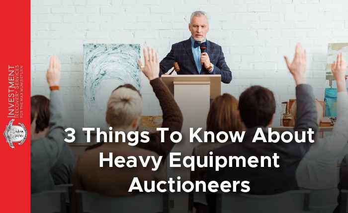 3 Things To Know About Heavy Equipment Auctioneers