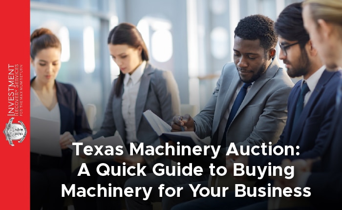 Texas Machinery Auction: A Quick Guide to Buying Machinery for Your Business